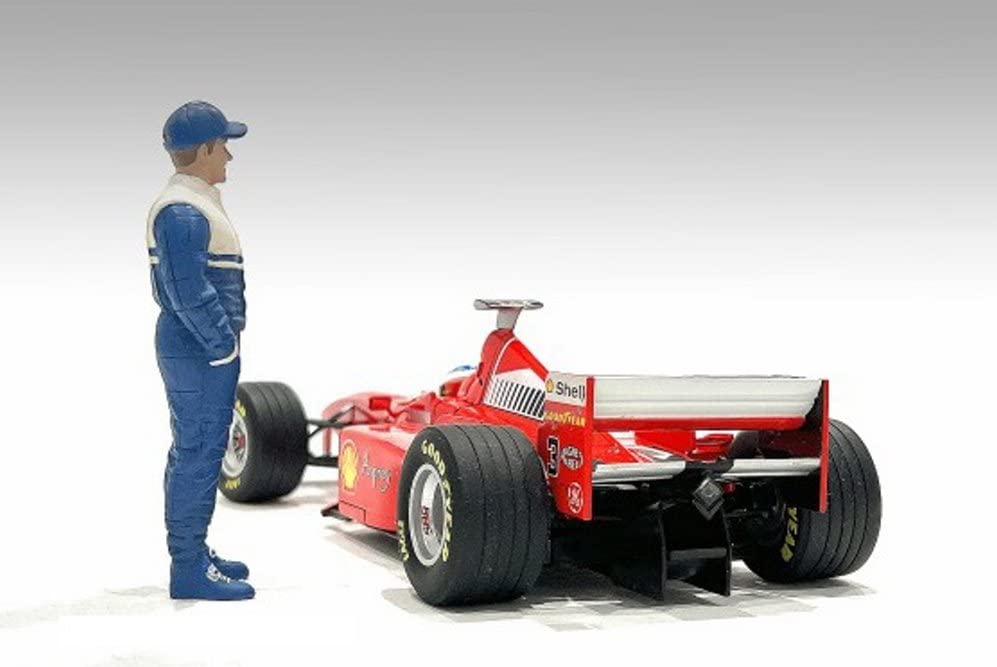 Amazon.com: ModelToyCars Racing Legends - The 90s Driver A, Blue